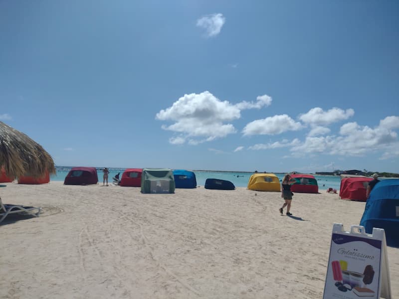 Playa Baby Beach en Aruba