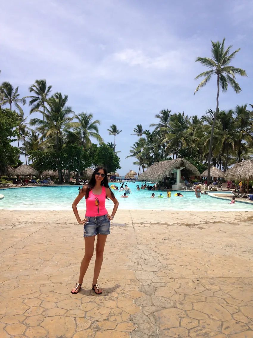 piscina del hotel caribe club princess en punta cana