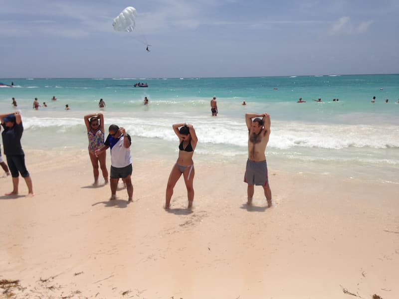 Playa del hotel caribe club princess en punta cana